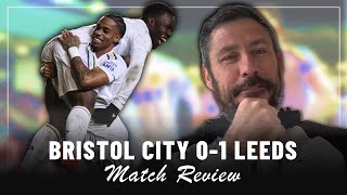 LEEDS go into 2ND PLACE…for now  Bristol City 01 Leeds Jack Post Match Review [upl. by Harlin848]