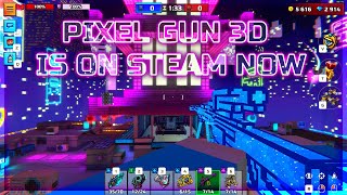 PIXEL GUN IS NOW ON STEAM EARLY OVERVIEW  GAMEPLAY  PIXEL GUN 3D [upl. by Niraa]