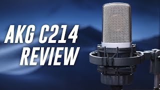 AKG C214 Condenser Mic Review  Test [upl. by Polish296]