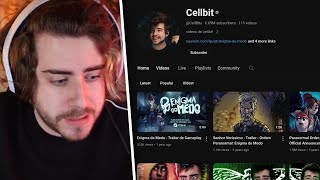 CELLBIT SOBRE VOLTAR COM O CANAL PRINCIPAL DEPOIS DE ENIGMA DO MEDO [upl. by Cantu285]