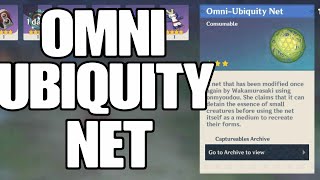 How to get the Omni Ubiquity Net  Genshin Impact [upl. by Dihaz]