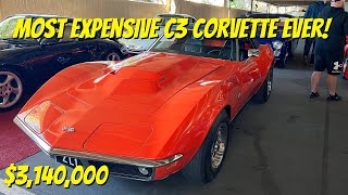 Worlds most expensive C3 Corvette  1969 Chevrolet ZL1 [upl. by Htirehc]