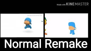 Pocoyo Theme Song Normal Vs Remake [upl. by Benge201]