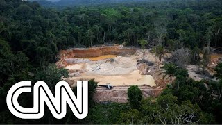 Indígenas repudiam presença de senadores de Roraima em comissão  CNN 360º [upl. by Naamana]