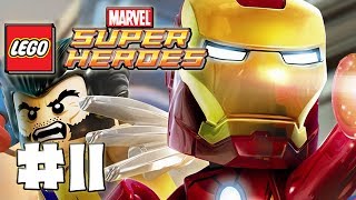 LEGO Marvel Superheroes  Part 11  Red Skull Takedown HD Gameplay Walkthrough [upl. by Nahguav]