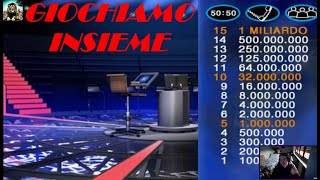 EP3  Chi vuol essere MILIARDARIO PS1 2001 Giochiamo INSIEME [upl. by Leivad]