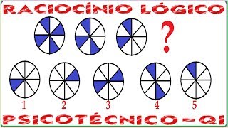 Raciocínio Lógico Sequência Figura Teste psicotécnico QI Quociente Inteligência Detran Concurso RLM [upl. by Tait]