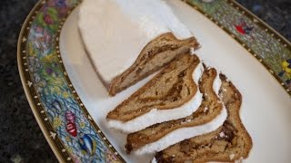 Rezept Weihnachtsstollen Engadiner  Walliser Nussstollen  Weihnachten kann kommen [upl. by Hallutama710]