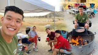 Camping With David So Tiff and Casey [upl. by Beshore862]