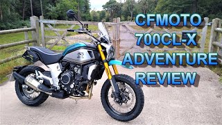 ★ 2023 CFMOTO 700CLX ADVENTURE REVIEW ★ [upl. by Barimah994]