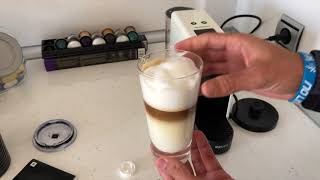 Preparar Latte Macchiato amp Cappuccino con Nespresso amp Aeroccino  TecnoFanes en Español  4K [upl. by Laehpar]