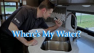 No Running Water Heres How To Trouble Shoot The Water Pump In Your RV [upl. by Noerb]