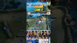 RBL BLITZ VS M1 GAME 3 mobilelegends [upl. by Knobloch844]