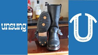 Frye Boots Resole and Customization [upl. by Friedlander755]