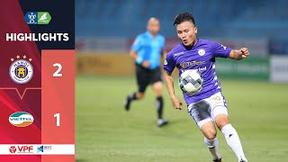 Highlights  Hà Nội FC  Viettel  Quang Hải lập công vô địch ngay tại Hàng Đẫy  VPF Media [upl. by Gottuard]