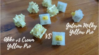 gateron milky yellow pro on gmk67 [upl. by Wamsley]