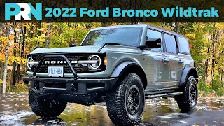 Not Your Dads Bronco  2022 Ford Bronco 4 Door Wildtrak Full Tour amp Review [upl. by Arakahs]