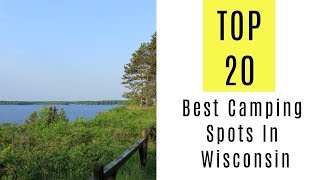 Best Camping Spots In Wisconsin TOP 20 [upl. by Avitzur]