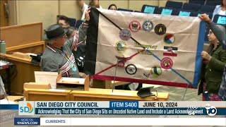 SD City Council formally acknowledges Kumeyaay land [upl. by Atnoled]