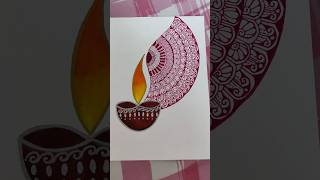 Happy Diwali 🎇 shorts trending mandala mandalaart [upl. by Anselmi]