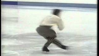 Philippe Candeloro FRA  1993 Piruetten Figure Skating Mens Technical Program [upl. by Amirak]