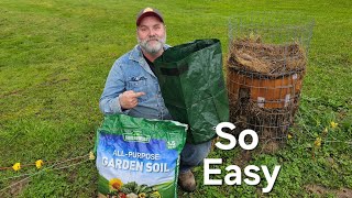 How to planting potatoes in a grow bag for beginners [upl. by Allisurd]