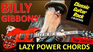 Billy Gibbons secret lazy power chords will change your life [upl. by Douville352]