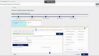 Filing a PA1000 Property Tax  Rent Rebate Application [upl. by Harrod]