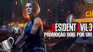 Resident Evil 3 Remake  TroféuConquista Promoção Dois Por Um [upl. by Anotyal]