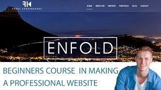 How to create a Wordpress website with the Enfold Theme [upl. by Kyriako]