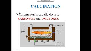 Reduction of ore by calcination [upl. by Bysshe661]