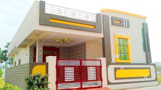 30 x 50 west facing 2 bhk house plan with real walkthrough  3 cents house plan  hyderabad [upl. by Maitilde120]