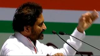 Shakti Singh Gohil Leader of Gujarat Legislative Assembly addressing AICC Session in New Delhi [upl. by Htebazila218]