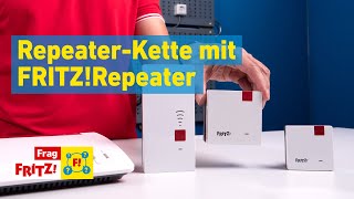 RepeaterKette mit FRITZRepeater  Frag FRITZ 86 [upl. by Zile]