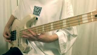 tricot「メロンソーダ」bass cover [upl. by Otiragram]