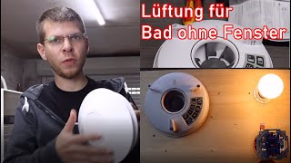 Lüftungssystem für Badezimmer installieren ElektroM [upl. by Maurie]