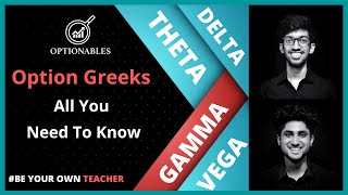 Understanding Option Greeks for Beginners  Delta  Vega  Theta  Gamma  Optionables Part 1 [upl. by Utter]