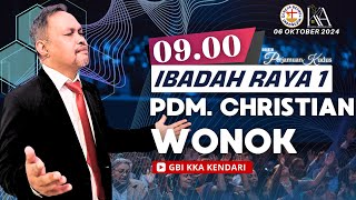 IBADAH RAYA 1  Pdm Christian Wonok 06 Oktober 2024 [upl. by Nolyaj]