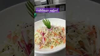 cabbage salad😋🤗 salad saladbar goviral Nepalkochef1 [upl. by Ahsiem]