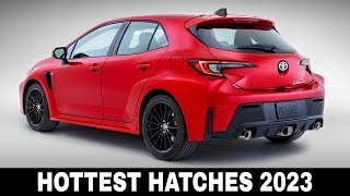 Best Hot Hatches to Buy in 2023 Toyota GR Corolla and Its Competitors [upl. by Nanaek]