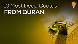 10 Most Deep Quotes from Quran  Bright Quotes [upl. by Zubkoff]