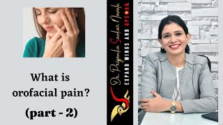 Orofacial Pain Part2  Diagnosis and Treatment [upl. by Fried]