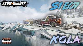 Snowrunner Hard Mode Backwards S1E07  Tortoise Speed Progress [upl. by Lorac235]