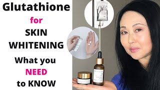 Glutathione for Skin Whitening What you NEED to KNOW [upl. by Schlesinger]