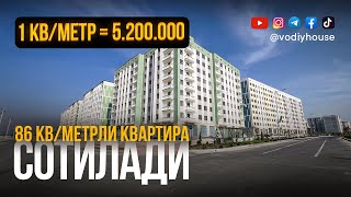 🔰“Ecocity”дан 3 хонали тайёр квартира сотилади [upl. by Garreth104]