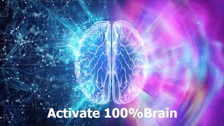 Activate 100 of Your Brain and Achieve Everything You Want  Brain Neuroplasticity  432 hz [upl. by Aliwt]