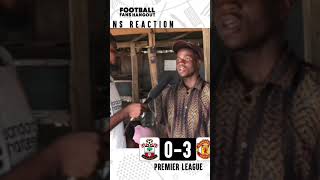 Cypher quotThe performance dey very nicequotManchester United fan react to their win😊manchesterunited [upl. by Woodall]