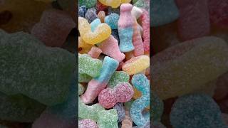 Short SOUR Candy Mix  Full video on my channel oddlysatisfyingsounds colorfulcandy [upl. by Philine]