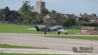 De Havilland DH110 Sea Vixen FAW2 flying Display at RNAS Yeovilton Air Day [upl. by Halvaard149]