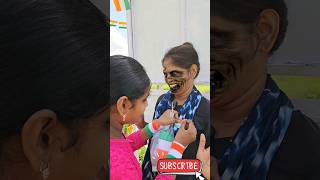 Zombie 🧟‍♀️ ku flag 🇮🇳 kuttiyachi 👍 viral trending zombieshorts  Sarala Monika [upl. by Kellyn]